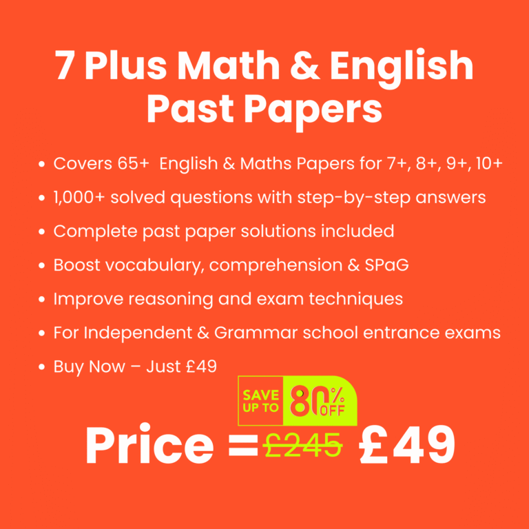 Pre 11+ - Eleven Plus Math